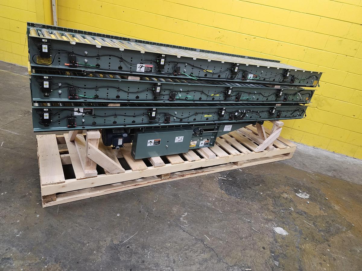 Used Hytrol ABEZ Zero Pressure Accumulation Roller Conveyor 24" x 30' (#707)