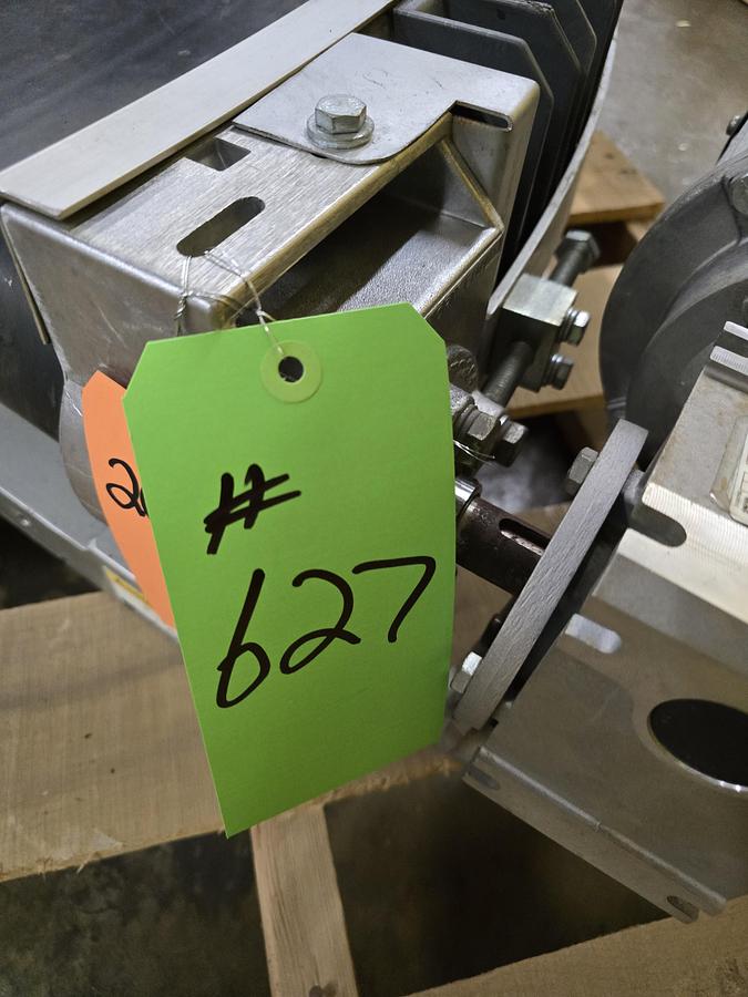 Used Transnorm 90 Degree Belted Curve Conveyor TS1500/100 20" Belt, 24" IR (#626)