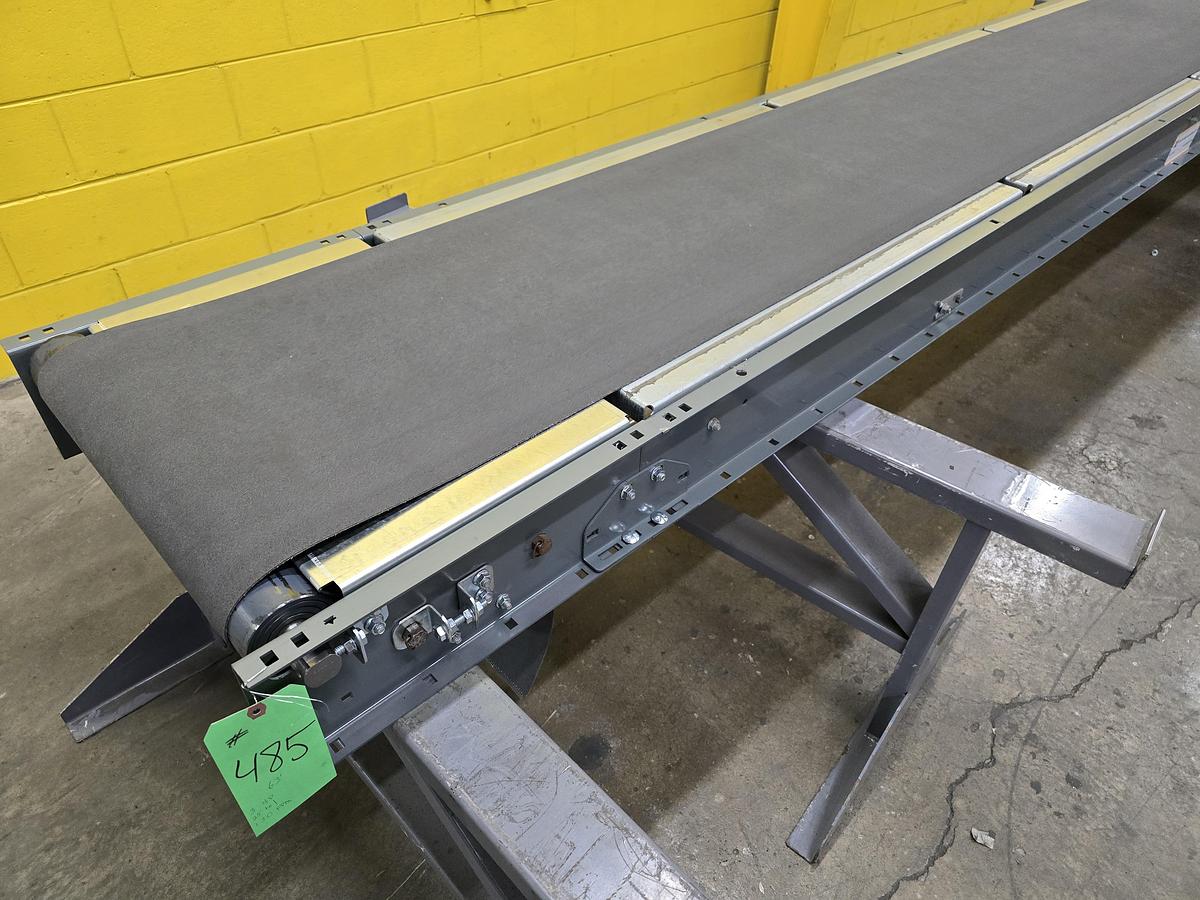 Used Intelligrated Slider Bed Belt Conveyor 24.5" x 63' (#485)