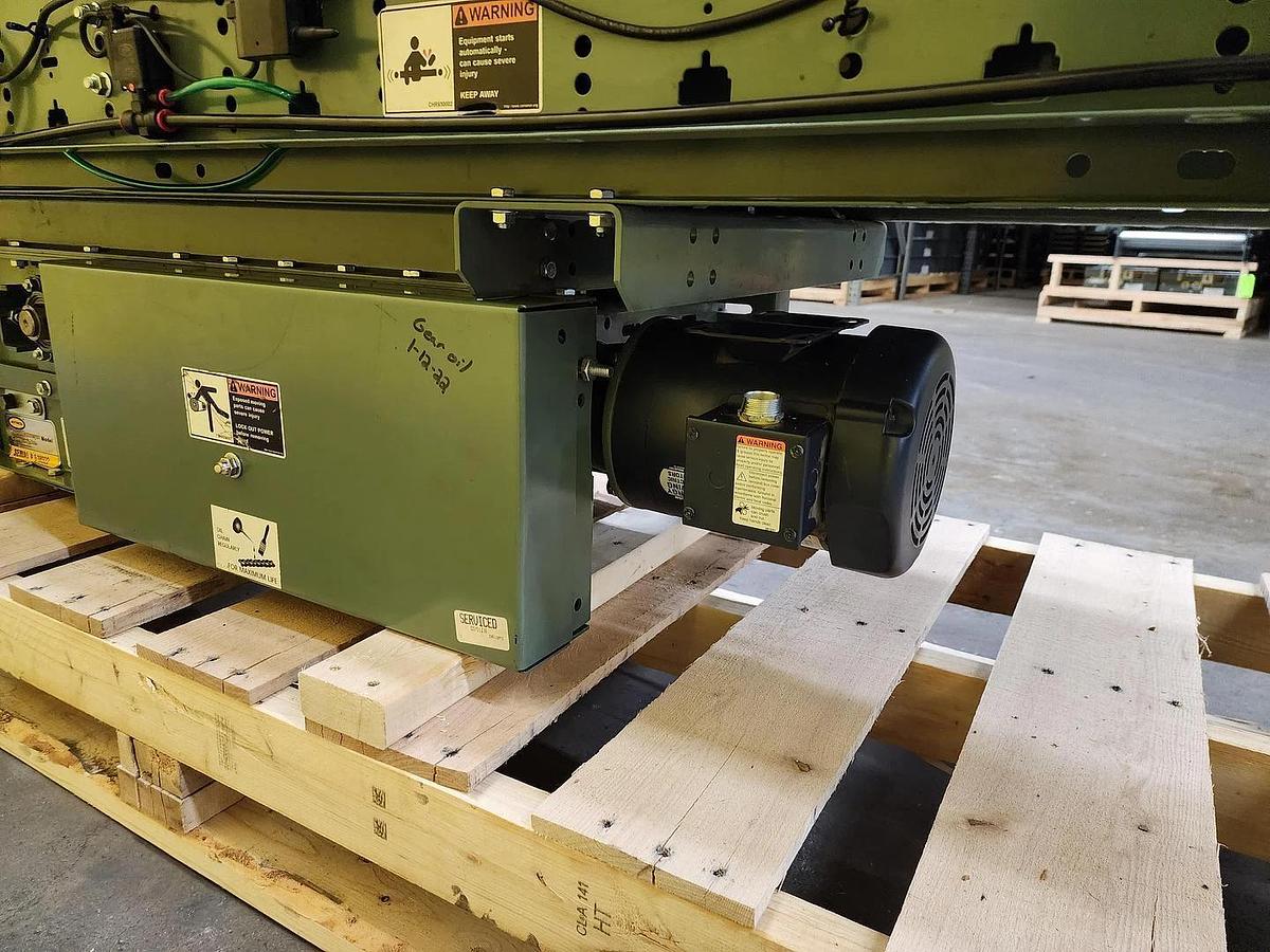 Used Hytrol ABEZ Zero Pressure Accumulation Roller Conveyor 24" x 45' (#195)