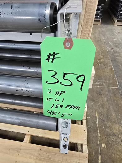 Used Intelligrated Roller Bed Incline / Decline Belt Conveyor 30.5" x 45'5" (#359)