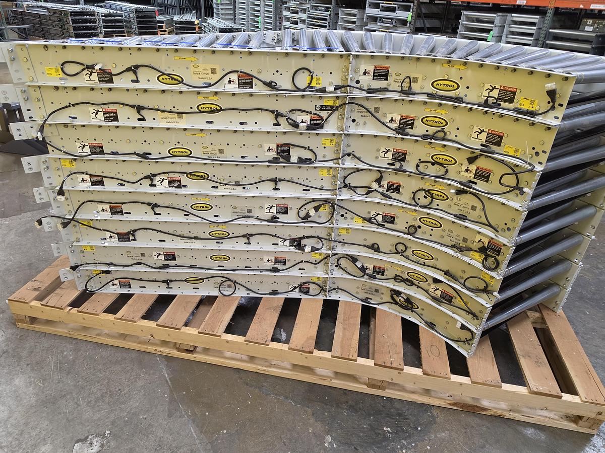Used 2020 Hytrol PROSORT MRT 30" X 100' Narrow Belt Sortation Conveyor with 8 Diverts & Spurs (#661)