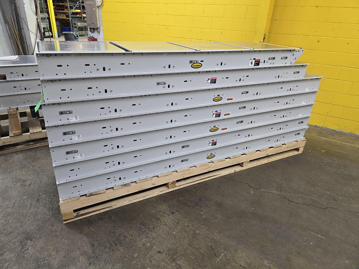 Used Hytrol Slider Bed Belt Conveyor 24" x 50' (#469)