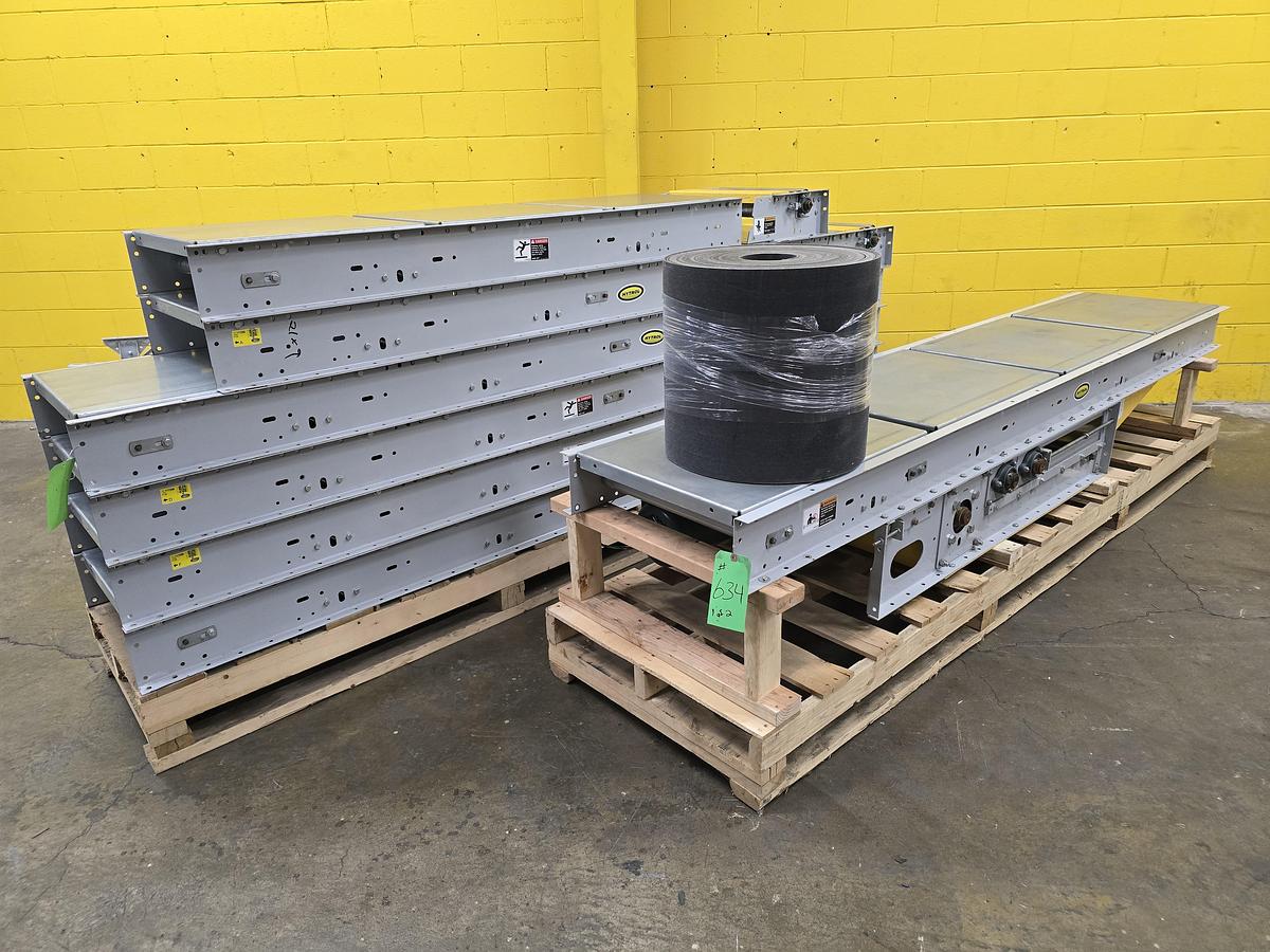 Used Hytrol Slider Bed Belt Conveyor 24" x 66' (#634)
