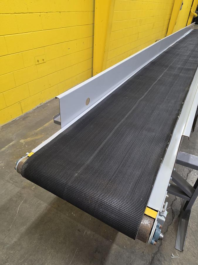 Used Hytrol TA Slider Bed Belt Conveyor 30" x 98'6" (#640)
