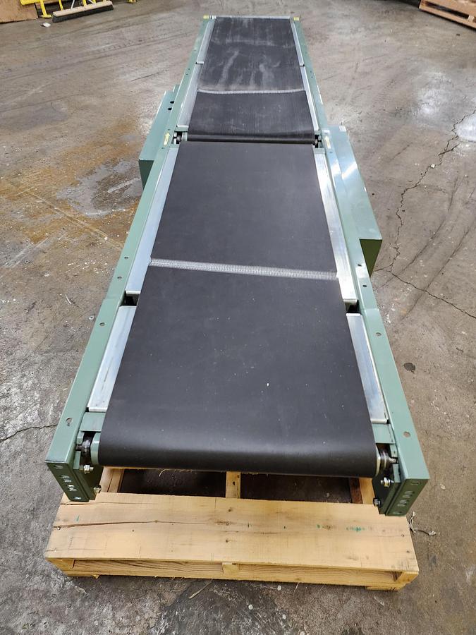 Used Hytrol Gapper Belt Conveyor 24" x 10' (#182)