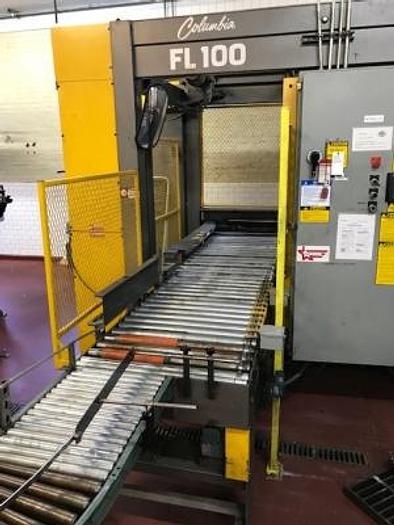 Used Columbia FL-100 case Palletizer
