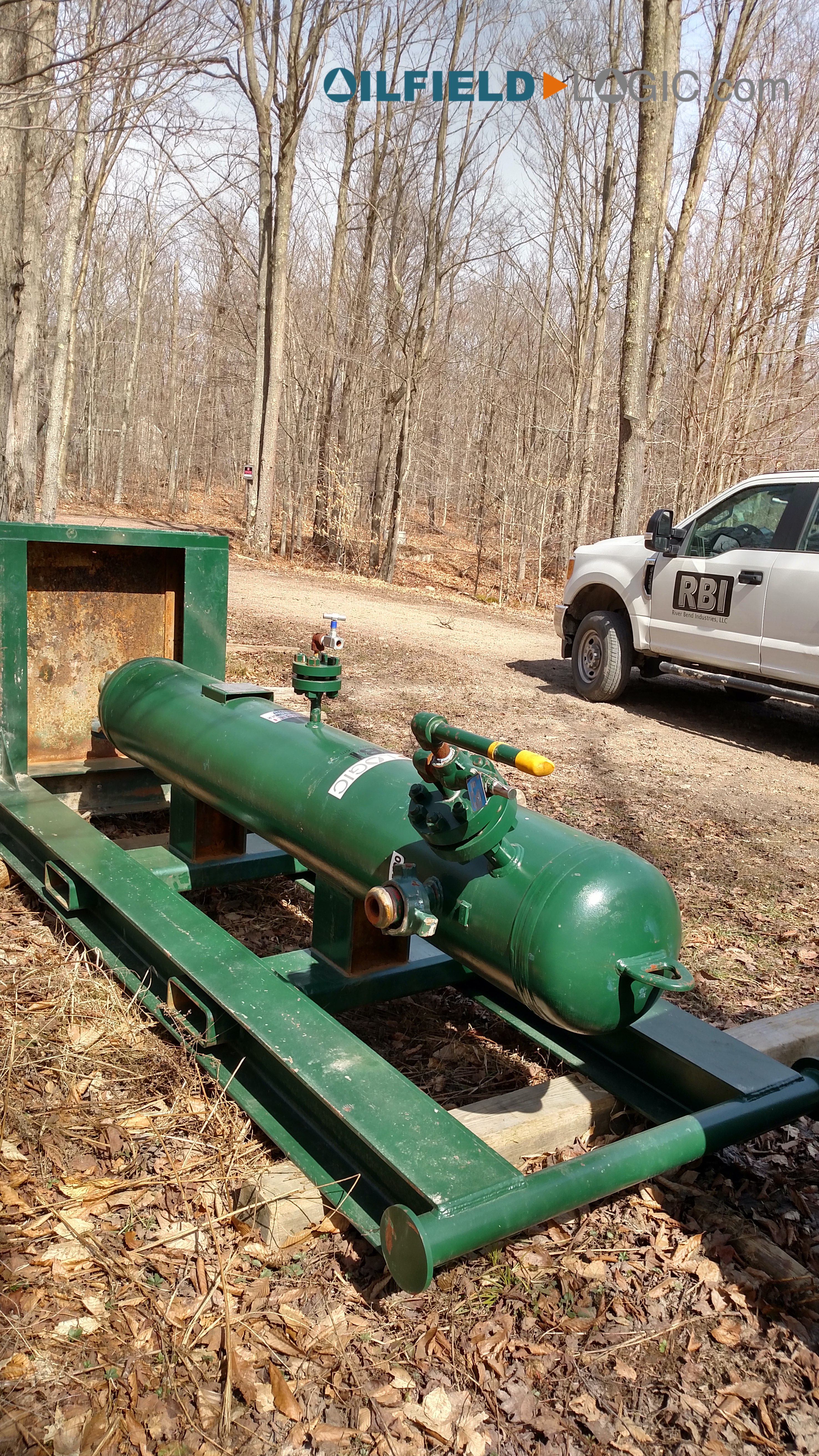 Used Sand Trap, Gravity, 16"x8', 3000#