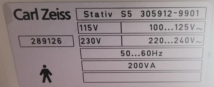 Gebraucht zeiss,s5,9126