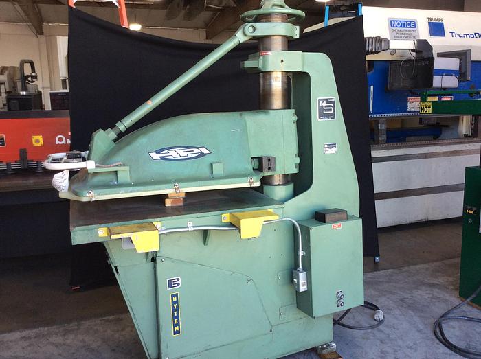 Used 20 Ton Michel Simard Ltd MK.1 Die Cutting Clicker Press *550 Volts, requires transformer*