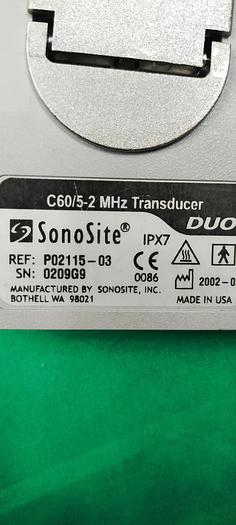 Gebraucht SonoSite C60/5-2 konvex Ultraschallsonde