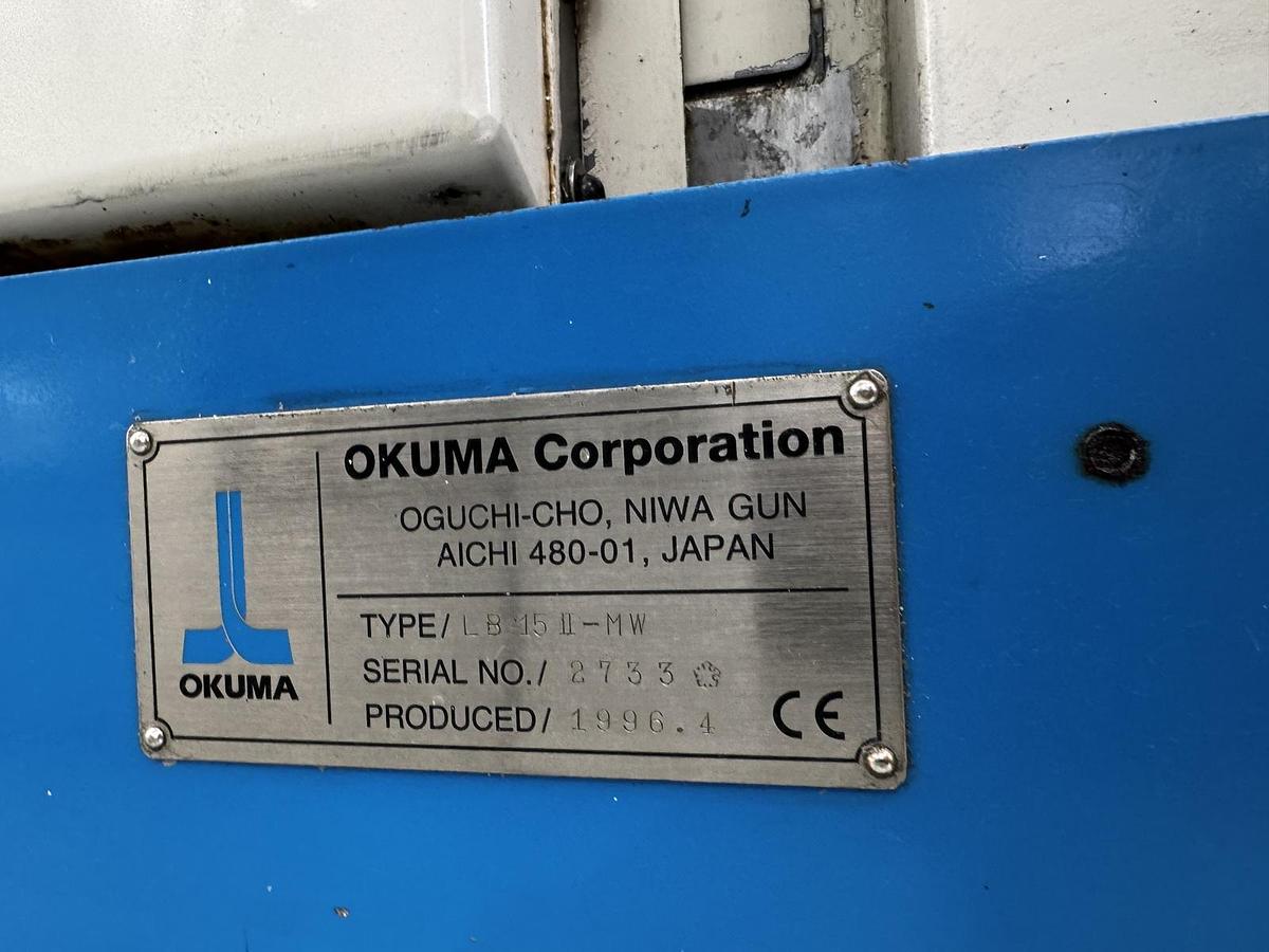 Used OKUMA LB15II-MW