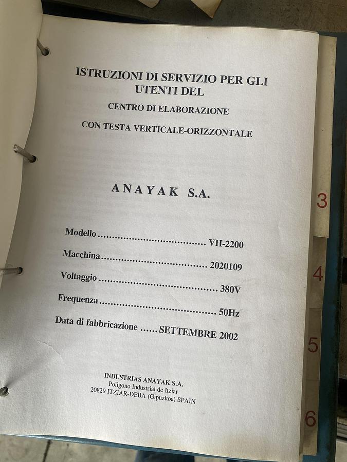 Used 2002 ANAYAK VH-2200