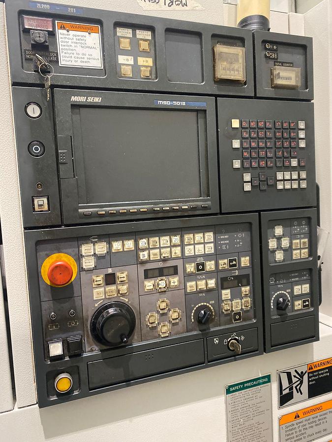 Used 2001 Mori Seiki ZL-200/SMC