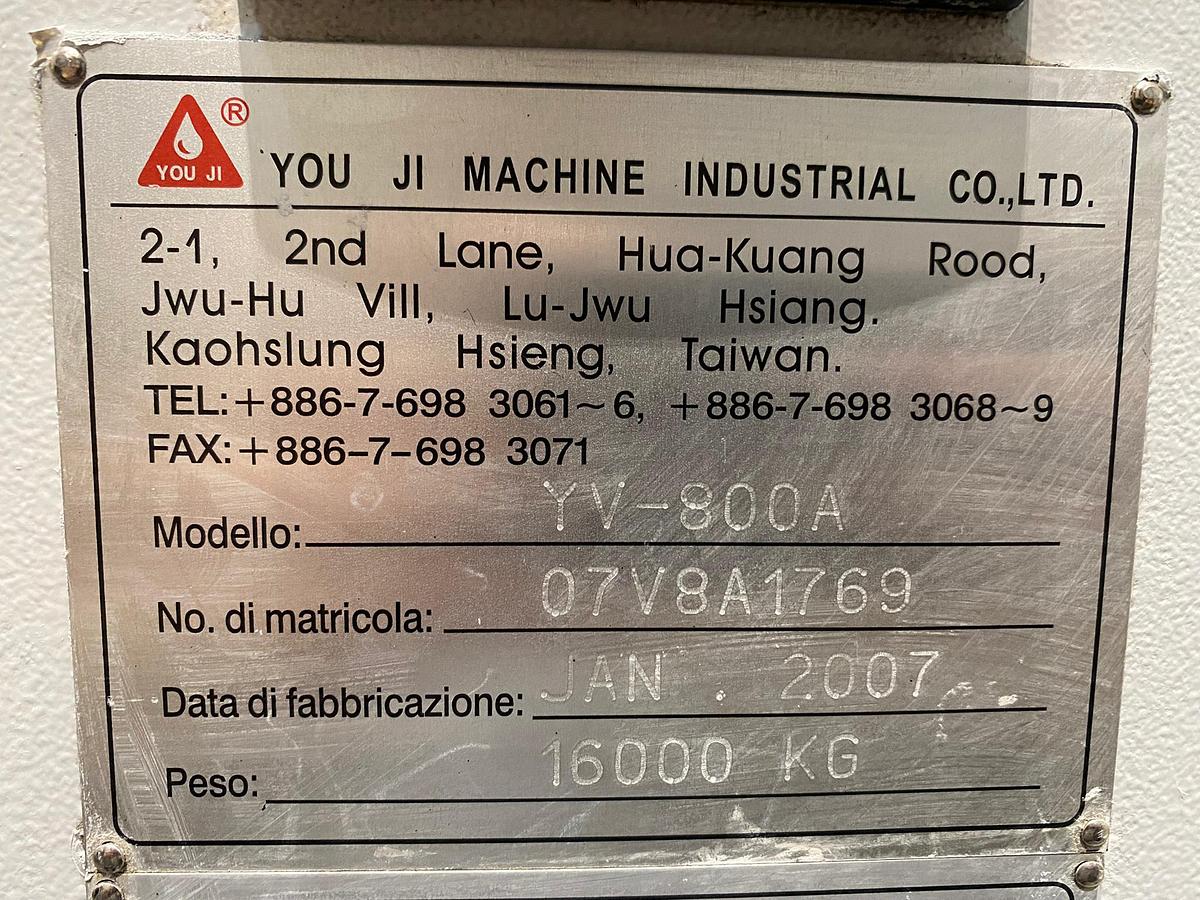 Used 2007 YOU-JI YV-800A