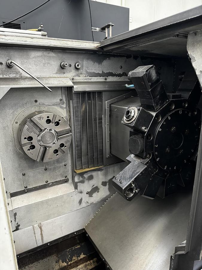 Used FRONT TWO SPINDLES CNC LATHES DOOSAN