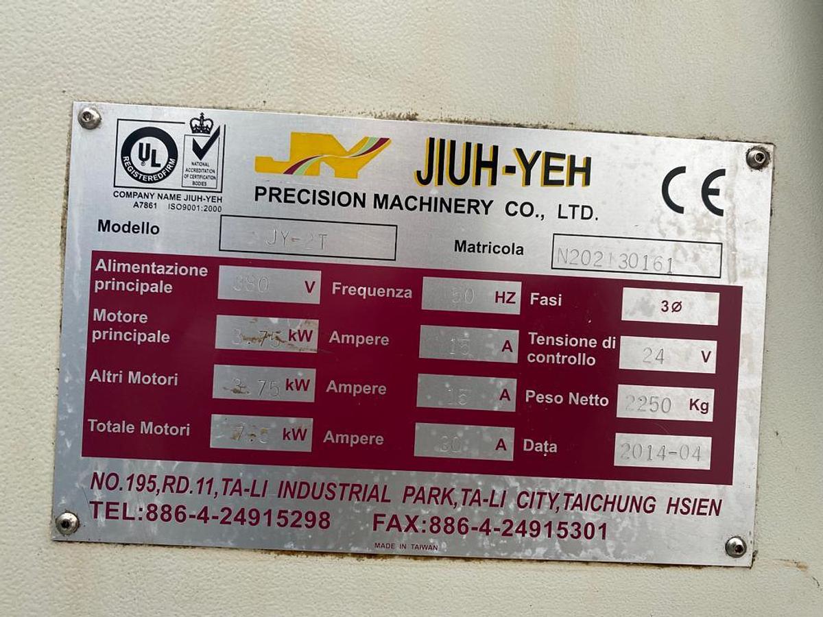 Used 2014 Jiuh-Yeh JY-2T