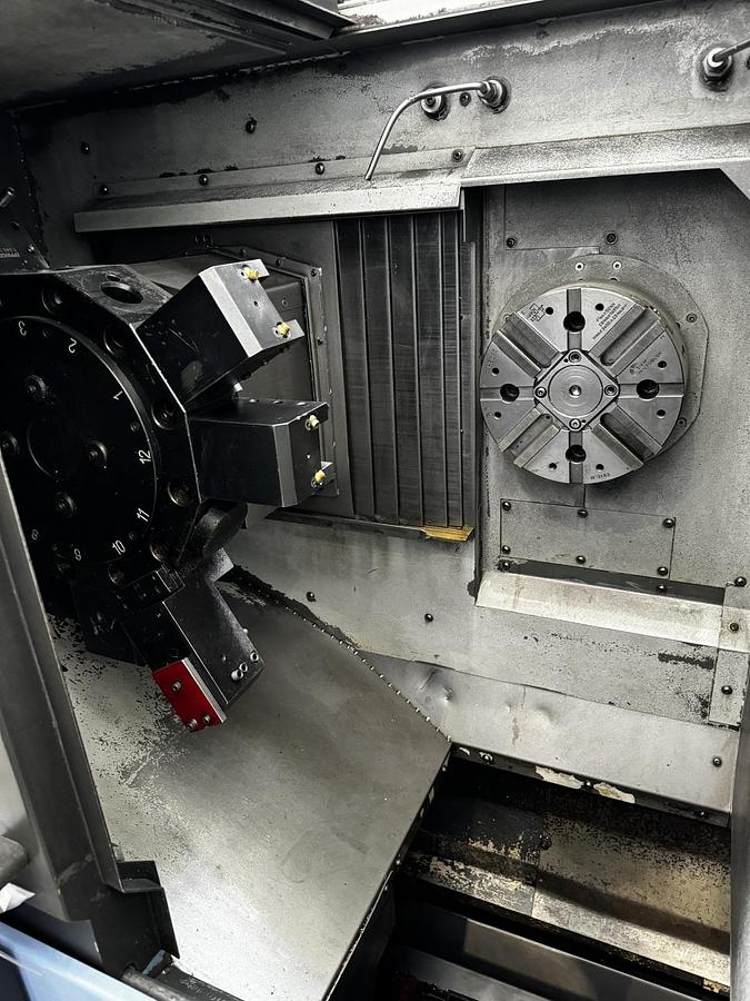 Used FRONT TWO SPINDLES CNC LATHES DOOSAN