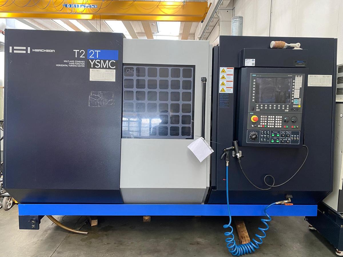 Used 2018 Hwacheon T2-2T YSMC