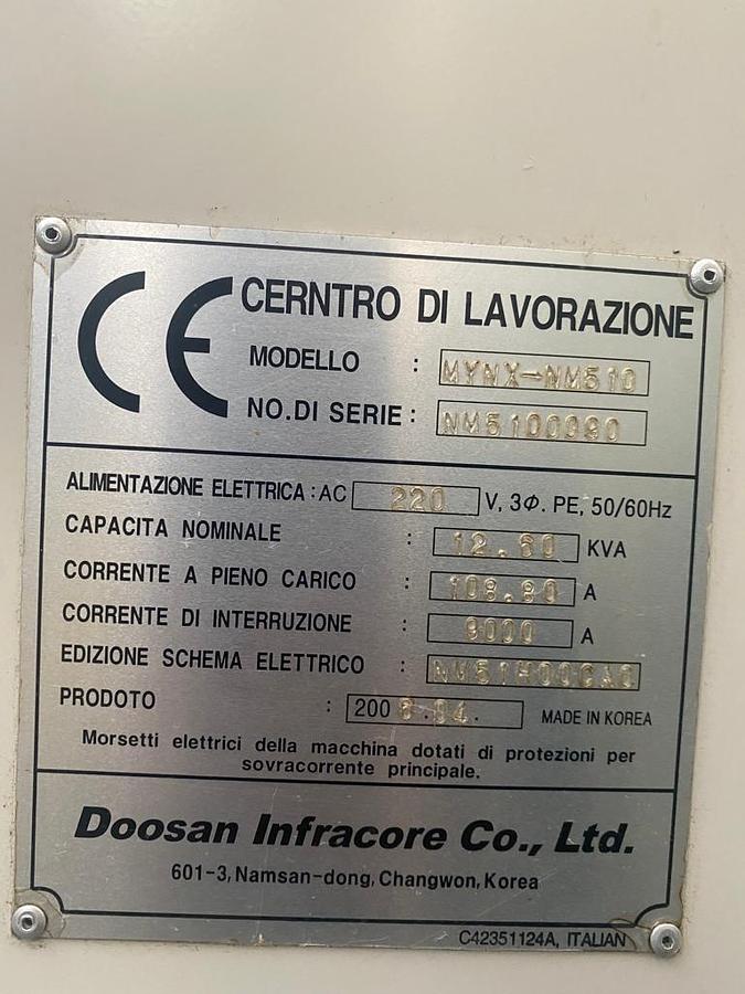 Used 2006 Doosan Daewoo MYNX NM-510