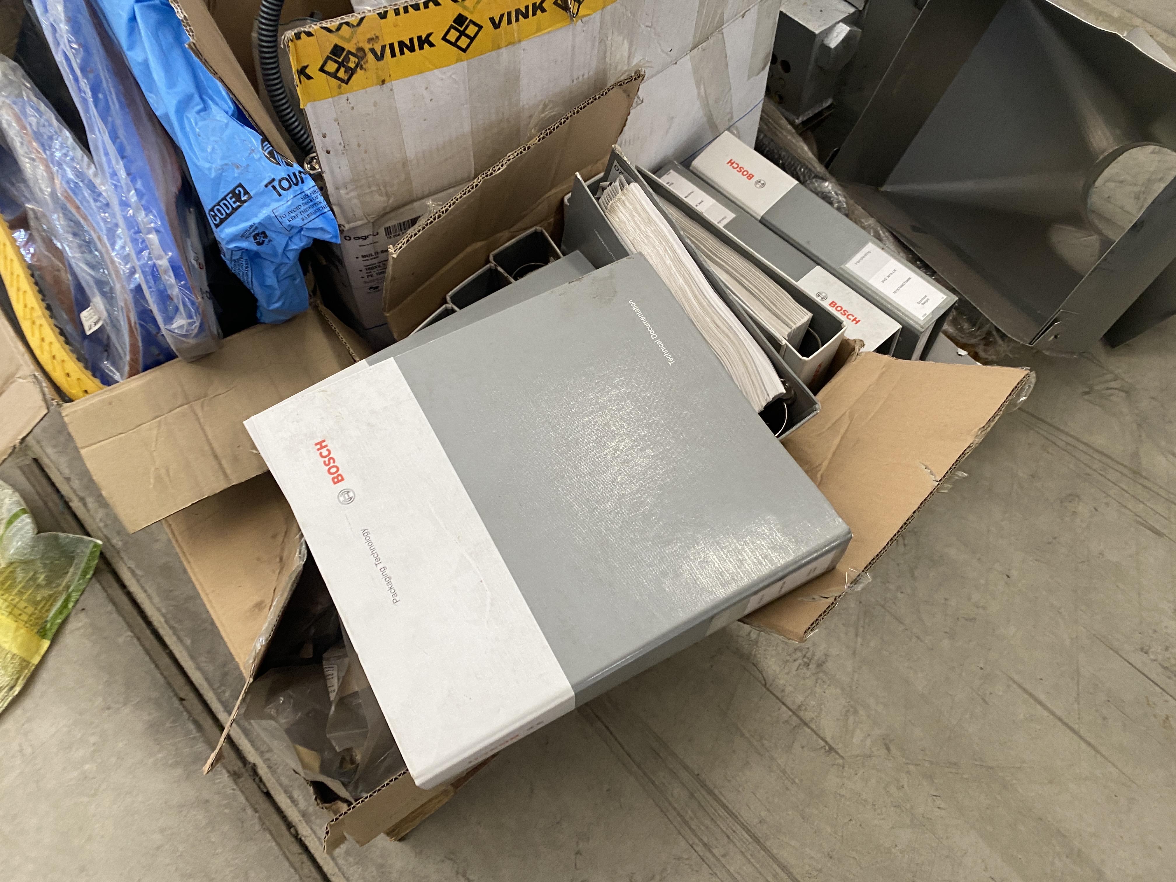 Refurbished 2012 Bosch vertical bagger SVE 3615 LS