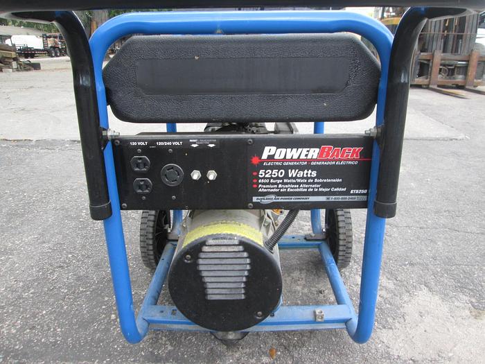 Used 5250 Watt Powerback Generator
