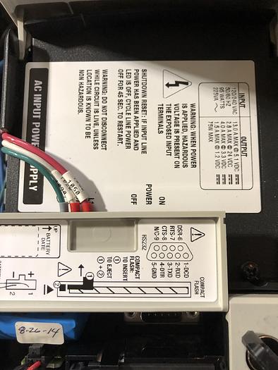 Used ALLEN BRADLEY LOGIX 5561 RACK WITH 1756-L61(M2/B1)