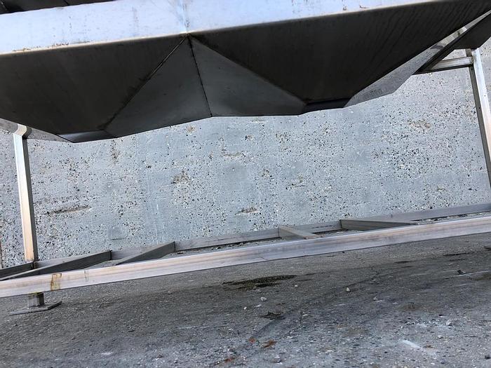 Used Filler, Auger, 8-Head, S/St, Manual Slide Gate, 1 HP #S743786