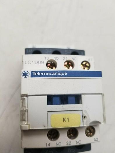 Used TELEMECANIQUE LC1D09 Contactor STARTER W/ LAD4BBVU