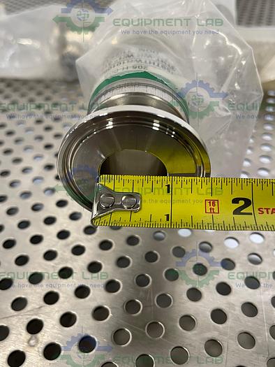 Sani Tech  STHT-WR-1000 73" Silicone Hose w/ 1" Sanitary Fitting