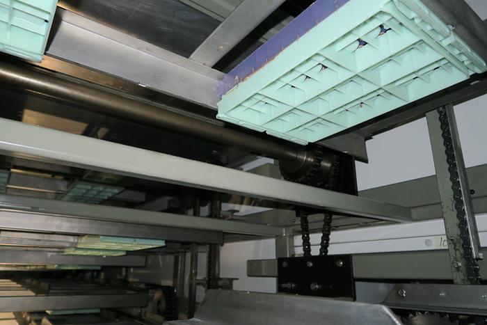 Used Aasted Frozen Cone Chocolate Moulding Line