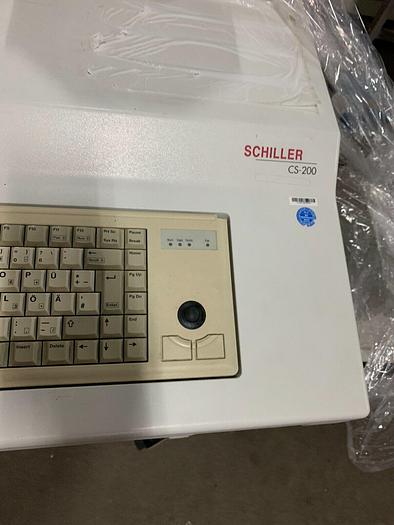 Used Schiller CS 200 Cardiovit AT-10 with DT100
