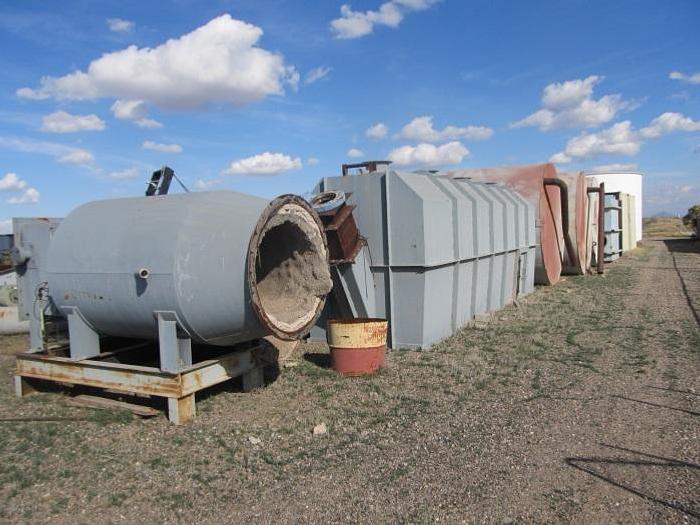 Used Dryer, Fluid Bed, 4'6" X 21', High-Temp, Heyl & Patterson #C739501