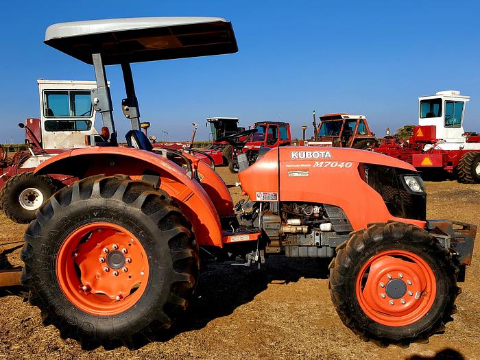 Used 2013 Kubota M7040D Tractor w/ 2400 hrs