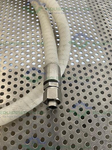 Used Saint Gobain  STHT-W-0500 72" Silicone Hose w/ 3/4" NPT Fitting