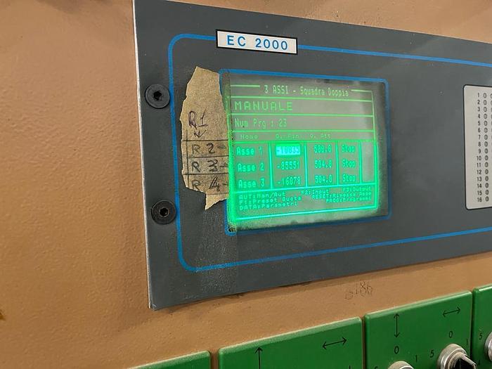 Usato SQUADRATRICE DOPPIA SCM DK 80 ELETTRONICA 5+5