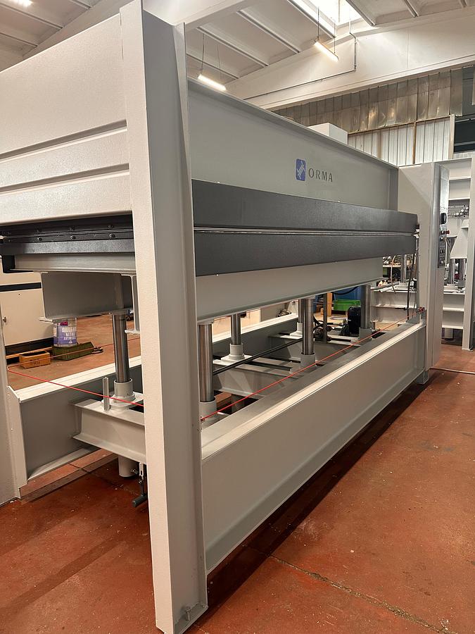 Revisionato PRESSA A CALDO ORMA 3500X1300