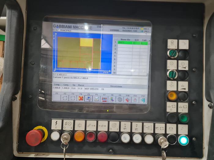 Revisionato SEZIONATRICE GABBIANI GALAXY  140T