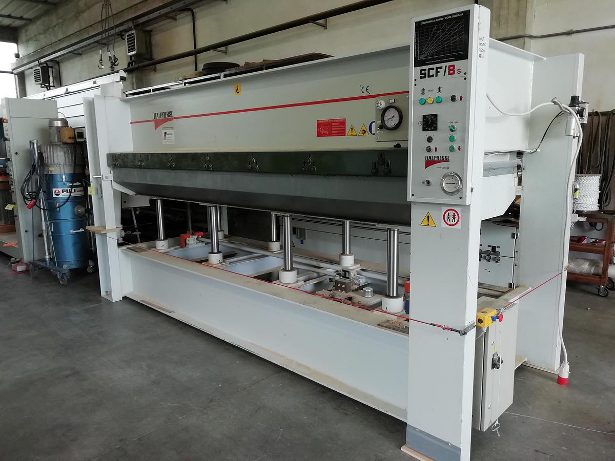 Revisionato PRESSA A CALDO ITALPRESSE SCF 8 