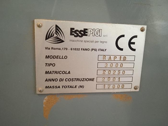 Revisionato TRONCA-FORA DOPPIA ESSEPIGI RAPID 3000