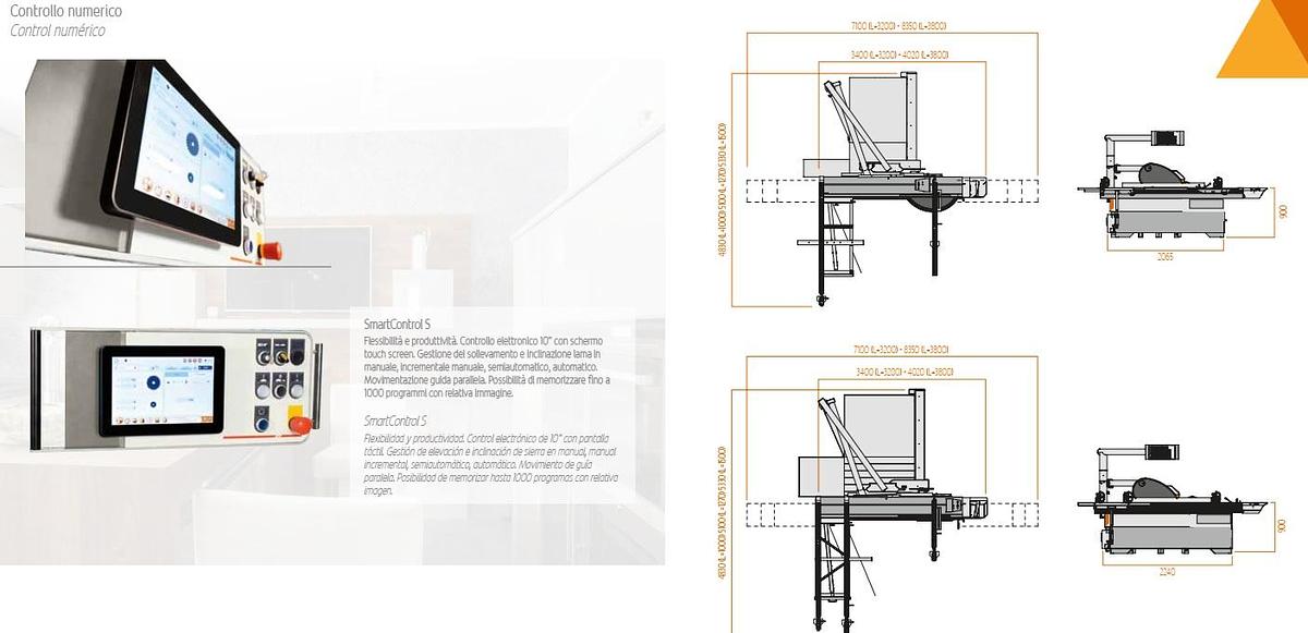 SQUADRATRICE CASADEI-SCM XENYA 70