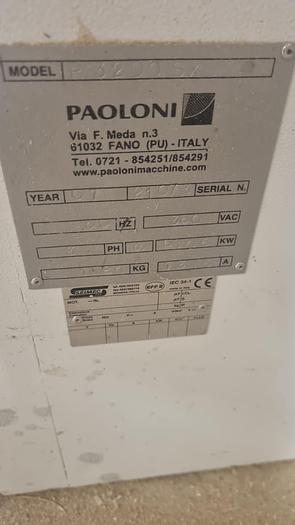 Usato SQUADRATRICE PAOLONI P3200Sx