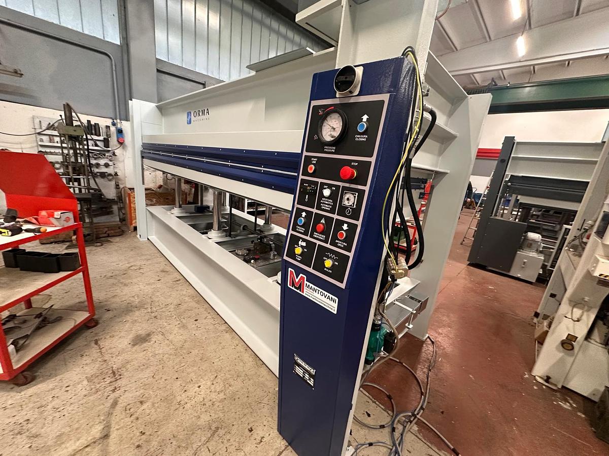 Revisionato PRESSA A CALDO ORMA NPC 3500X1300