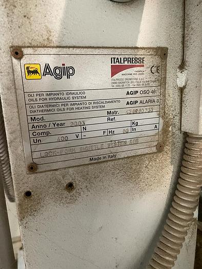 Usato PRESSA A MEMBRANA ITALPRESSE LOCK FORM SHUTTLE SYSTEM AIR