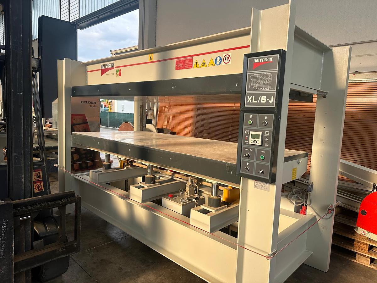Revisionato PRESSA A CALDO ITALPRESSE XL6J 3000X1300 - apertura 650 mm
