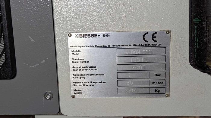 Revisionato BORDATRICE BIESSE AKRON 860