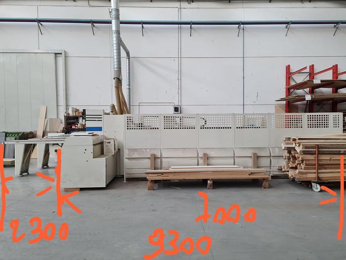 Revisionato SEZIONATRICE GABBIANI GALAXY  140T