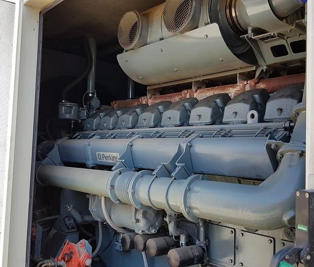 Usato Gruppo Elettrogeno silenziato, CTM P2000A - motore PERKINS da 2.200 kva