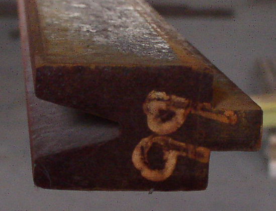 Used (11) Female Press Brake Dies, #2887