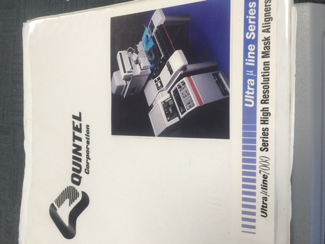 Used Quintel Ultra line 7000 Mask Aligner